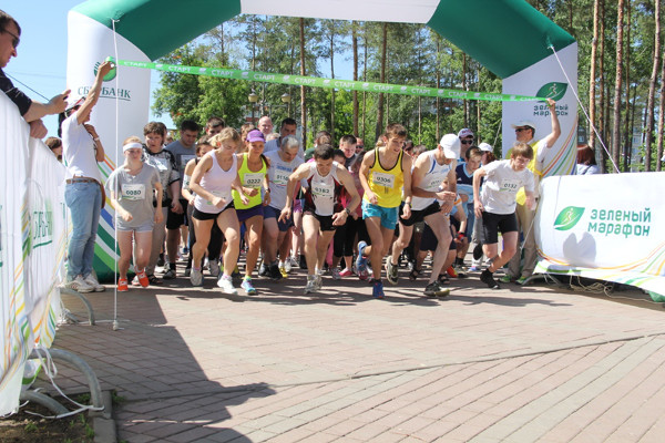 В Липецке преодолели дистанцию «Зеленого марафона»